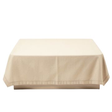 Ash Crest Flat Bed Sheet - Beige