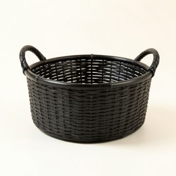 Elm Brook Empty Storage Basket - Black (synthetic illustration; no displayed measurements)