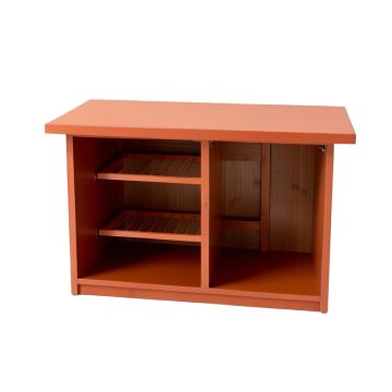 Holly Arc Empty Countertop Canister Rack - Terracotta (synthetic illustration; no displayed measurements)