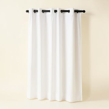 Horence Solid Blackout Thermal Grommet Single Curtain Panel (synthetic illustration; no displayed measurements)