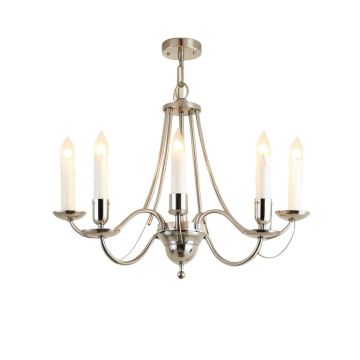 Hidalgo 6-Light Candle Style Drum Chandelier (synthetic illustration; no displayed measurements)