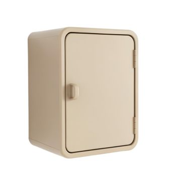 Pine Brook Wall-Mounted Laundry Cabinet - Beige (synthetic illustration; no displayed measurements)