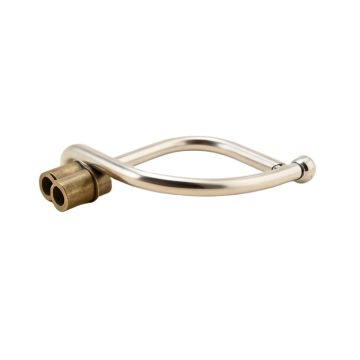 60 '' Adjustable Curved Tension Shower Curtain Rod