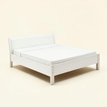 Marunouchi Solid Wood Standard Bed (synthetic illustration; no displayed measurements)