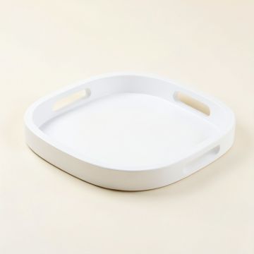 Flint Bluff Serving Tray - White (synthetic illustration; no displayed measurements)