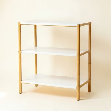 Birch Canyon Empty Seed-Starting Shelving Unit Without Lights - White (synthetic illustration; no displayed measurements)