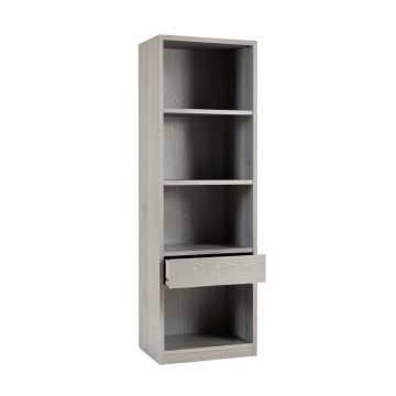 Elm Dale Narrow Cubby Tower - Gray