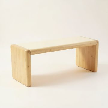 River Falls Indoor Bench - Cream (synthetic illustration; no displayed measurements)