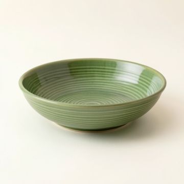 Hazel Brook Dining Bowl - Green (synthetic illustration; no displayed measurements)