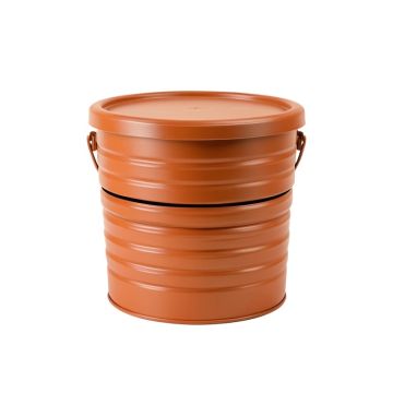 Ash Canyon Closed Garden Compost Bin - Terracotta