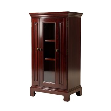 Deasia Lighted Corner China Cabinet