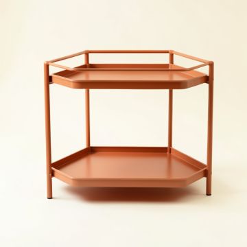 Summit Branch Empty Countertop Canister Rack - Terracotta (synthetic illustration; no displayed measurements)