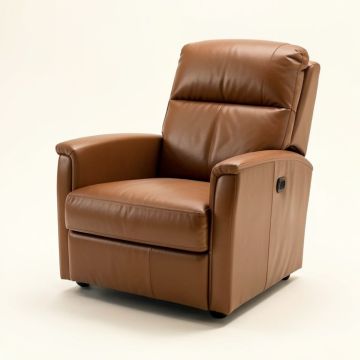 Annarae 33.9 '' Wide Faux Leather Power Lift Assist Standard Recliner With Massager (synthetic illustration; no displayed measurements)