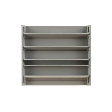 Cove Canyon Empty Wall-Mounted Tool Organizer Panel - Gray