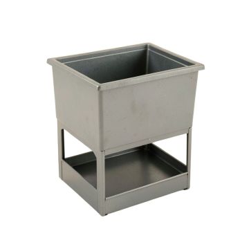 Alder Bridge Empty Raised Planter - Gray