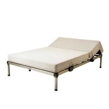 15.5 '' Massaging Zero Gravity Adjustable Bed With Wireless Remote