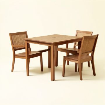 Leen 3 Piece Bistro Set (synthetic illustration; no displayed measurements)