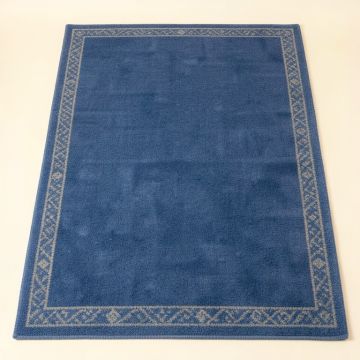 Dawn Crest Rectangular Area Rug - Blue (synthetic illustration; no displayed measurements)