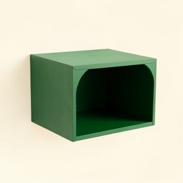 Briar Edge Wall-Mounted Cat Perch - Green (synthetic illustration; no displayed measurements)