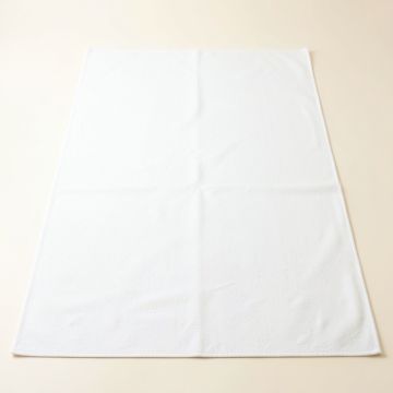 Cove Branch Rectangular Area Rug - White (synthetic illustration; no displayed measurements)