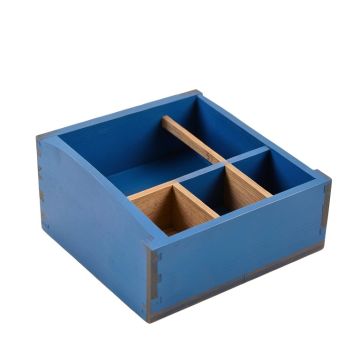 Spruce Arc Empty Coffee-Station Organizer - Blue