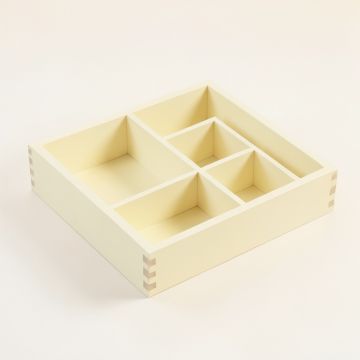 Cove Branch Empty Pantry Drawer Organizer Insert - Ivory (synthetic illustration; no displayed measurements)