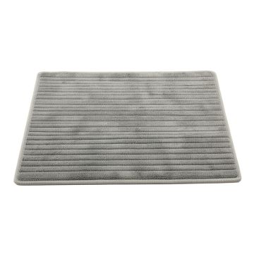 Elm Bend Bath Mat - Gray