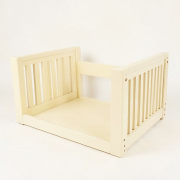 Wren Canyon Empty Furniture-Style Pet Crate - Cream (synthetic illustration; no displayed measurements)