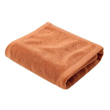 Sage Edge Bath Towel - Terracotta