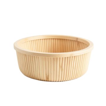 Holly Bluff Empty Storage Basket - Ivory