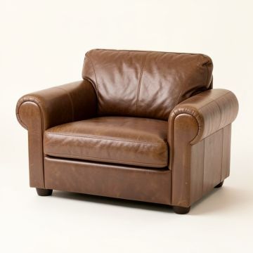 Peng 63 '' Faux Leather Rolled Arm Chesterfield Loveseat (synthetic illustration; no displayed measurements)