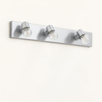 Rogin 3-Light Silver Vanity Light (synthetic illustration; no displayed measurements)