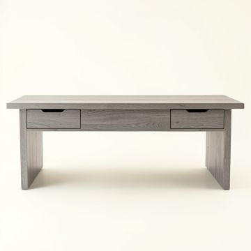 Brook Crest Empty Workshop Workbench - Gray (synthetic illustration; no displayed measurements)