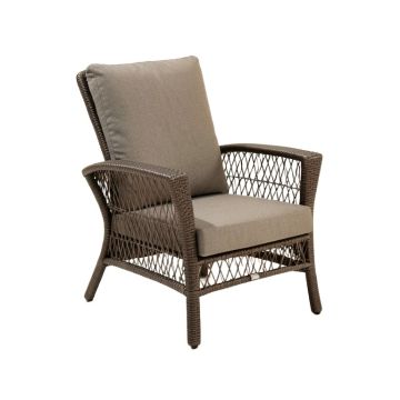 Briarwood Coil Spring High Back Patio Chair