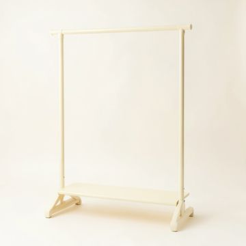 Flint Bluff Empty Garment Rack - Cream (synthetic illustration; no displayed measurements)