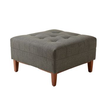 Berggren Mid Century Tufted Fabric Ottoman (synthetic illustration; no displayed measurements)