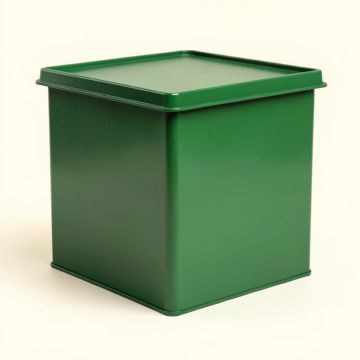 Holly Crest Closed Outdoor Storage Box - Green (synthetic illustration; no displayed measurements)