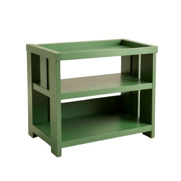 Stone Arc Empty Countertop Canister Rack - Green
