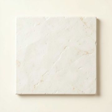 Field Bluff Uninstalled Square Decorative Tile - White (synthetic illustration; no displayed measurements)