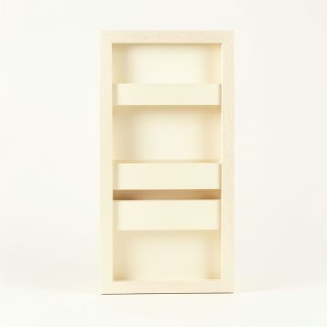 Birch Branch Empty Vertical Garden Frame - Cream (synthetic illustration; no displayed measurements)