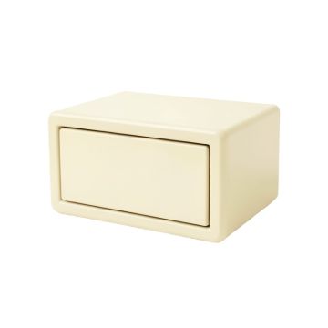 Elm Fold Under-Desk Drawer Unit - Ivory (synthetic illustration; no displayed measurements)