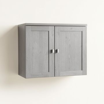 Aspen Crest Wall-Mounted Entry Cabinet - Gray (synthetic illustration; no displayed measurements)