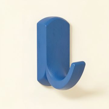 Summit Bridge Wall-Mounted Robe Hook - Blue (synthetic illustration; no displayed measurements)