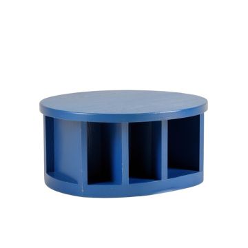 Linden Bridge Shoe Storage Bench - Blue