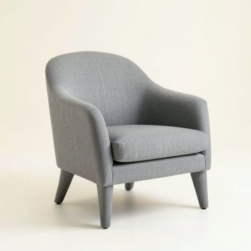Lake Falls Upholstered Armchair - Gray (synthetic illustration; no displayed measurements)