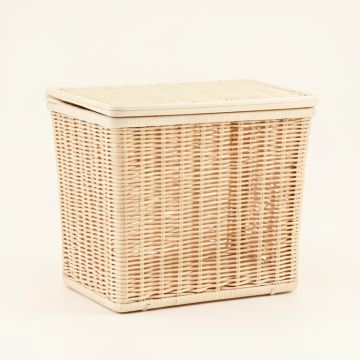 Field Bend Laundry Hamper - Cream (synthetic illustration; no displayed measurements)