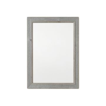 Slate Bluff Framed Wall Mirror - Gray