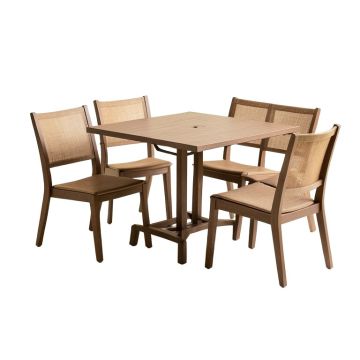 Delway 5 Piece Bistro Set