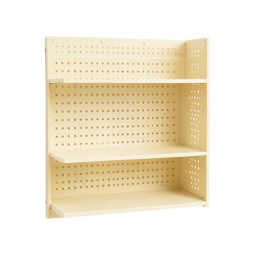 Summit Canyon Empty Wall-Mounted Tool Organizer Panel - Cream