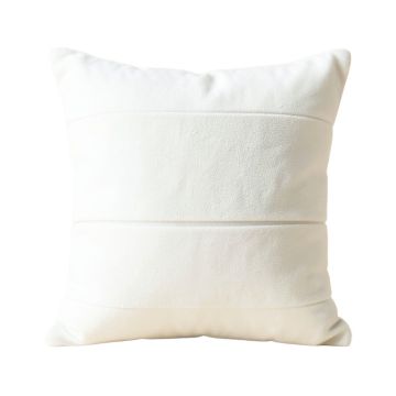 Lake Bluff Filled Accent Pillow - White